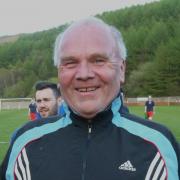 MAN IN BLACK: Phil 'Jumbo' Davies has retired as a football referee after 20 years in the middle. (12132819)