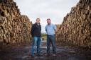 EXPANSION: Puffin Produce Commercial Manager, James Smith (left) and Quinton Davies, owner of James Davies Ltd.  (12478743)