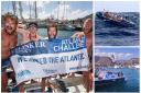 Team Oarstruck were helped to their Atlantic rowing victory by Wolfscastle company, FRIO UK, who donated inslin cooling wallets for diabetic rower, Hugo Thompson. PICTURES: Ben Duffy