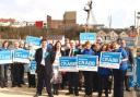 MP Stephen Crabb launches his election campaign in Milford Haven