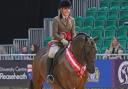 Olivia Bowen of Crundale was one of the youngest producers to win at the Horse of the Year Show held in Birmingham
