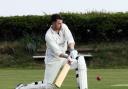 Nicky Cope scoring a century on his Cresselly debut