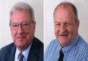 Councillor Huw Murphy (right) could become Pembrokeshire County Council Leader if a vote of no confidence in Cllr David Simpson (left) succeeds.