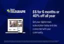 Get the latest news, sport and entertainment for just £6 for 6 months