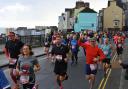 Runners taking part in the Tenby 10k.