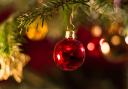 A man has been accused of damaging Christmas decorations and garden plants (Pictured is a stock image of Christmas decorations).