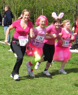 More than 1,800 runners took part in Race For Life at Scolton Manor, near Haverfordwest, Pembrokeshire on Sunday, May 9, 2010