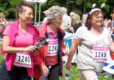 Race for Life 2011 at Scolton Manor near Haverfordwest. 
June 19th, 2011