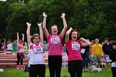 Race for Life, June 19th, 2011 at Scolton Manor near Haverfordwest.