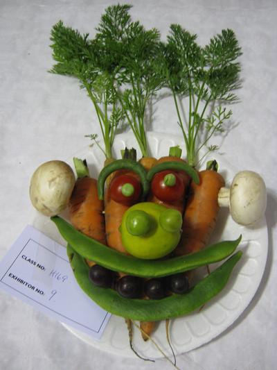 Some of the monster creations from the craft and horticultural section of the 2011 Pembrokeshire County Show.