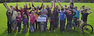 Haverfordwest Skatepark Association's massive cash injection gets the wheels rolling