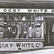 Can you design a poster reflecting the past, present or future of Ocky White, Haverfordwest
