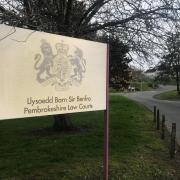 A man has been jailed at Haverfordwest Magistrates' Court after breaching a restraining order.