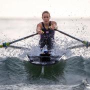 Olympian Helen Glover competed at the World Rowing Beach Sprint Finals in Saundersfoot at the weekend. Photo Ben Tufnell (@benedict_tufnell)