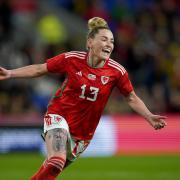 Rachel Rowe volleyed Wales to a creditable friendly draw with World Cup-bound Portugal