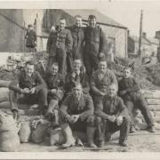 Soldiers in Pembroke. Picture: Rosie Humm via Our Pembrokeshire Memories