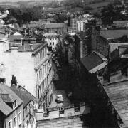 Haverfordwest in the 1970s.