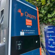 Osprey has installed two new EV chargers in Pembroke