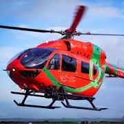 The Wales Air Ambulance 'brings the hospital to the patient', said the fundraisers.