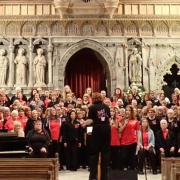 Pembrokeshire Pop Voices filled St Davids Cathedral with their unique sound.