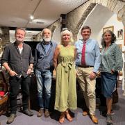 Performing the piece will be its author, Mark Lewis, pictured (left) with Harry Gardiner, Jayne King, Andrew Davies and Sharon Thompson.