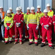 The group started their 16 week training course, with guaranteed jobs at the end