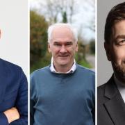 Alistair Cameron joins Mid and South Pembrokeshire general election hopefuls Stephen Crabb and Henry Tufnell.