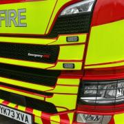 Reports are coming in of a fire at Waterston Car Breakers Milford Haven.