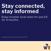 Subscribe to the Western Telegraph for just £5 for 5 months.