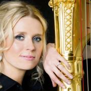 ANGELIC: Crymych harpist Claire JonesPICTURE: Catrin Arwel