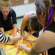 HANDS ON: The Friday Project encompasses art, dance, music and writing workshops. (11865853)