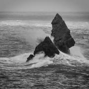 Church Rock in a storm taken by Martin Viveash