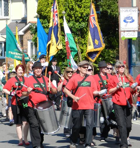Narberth Civic Parade on Sunday July 22nd, 2012.