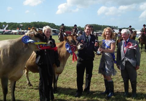 The livstock sections are always a hit with visitors at the 2012 Pembrokeshire County Show
