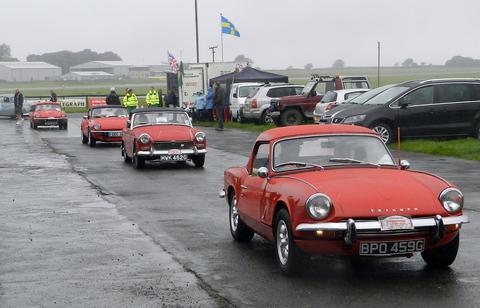 More than 500 classic and much-loved motors of all shapes and sizes set off on the Pembrokeshire County Run from Withybush Showground on Sunday, September 2nd, 2012.