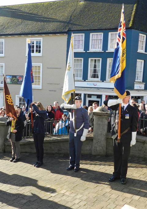 Hundreds of people turned out to pay their respects to those who have given their lives for their country as Narberth marked Remembrance Sunday with a parade and ceremony at the war memorial.