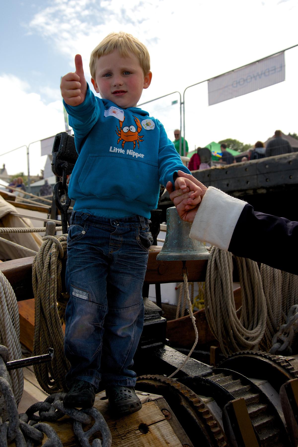 Visitors were hooked by plenty of fishy family fun at Milford Docks at the opening of Pembrokeshire Fish Week.