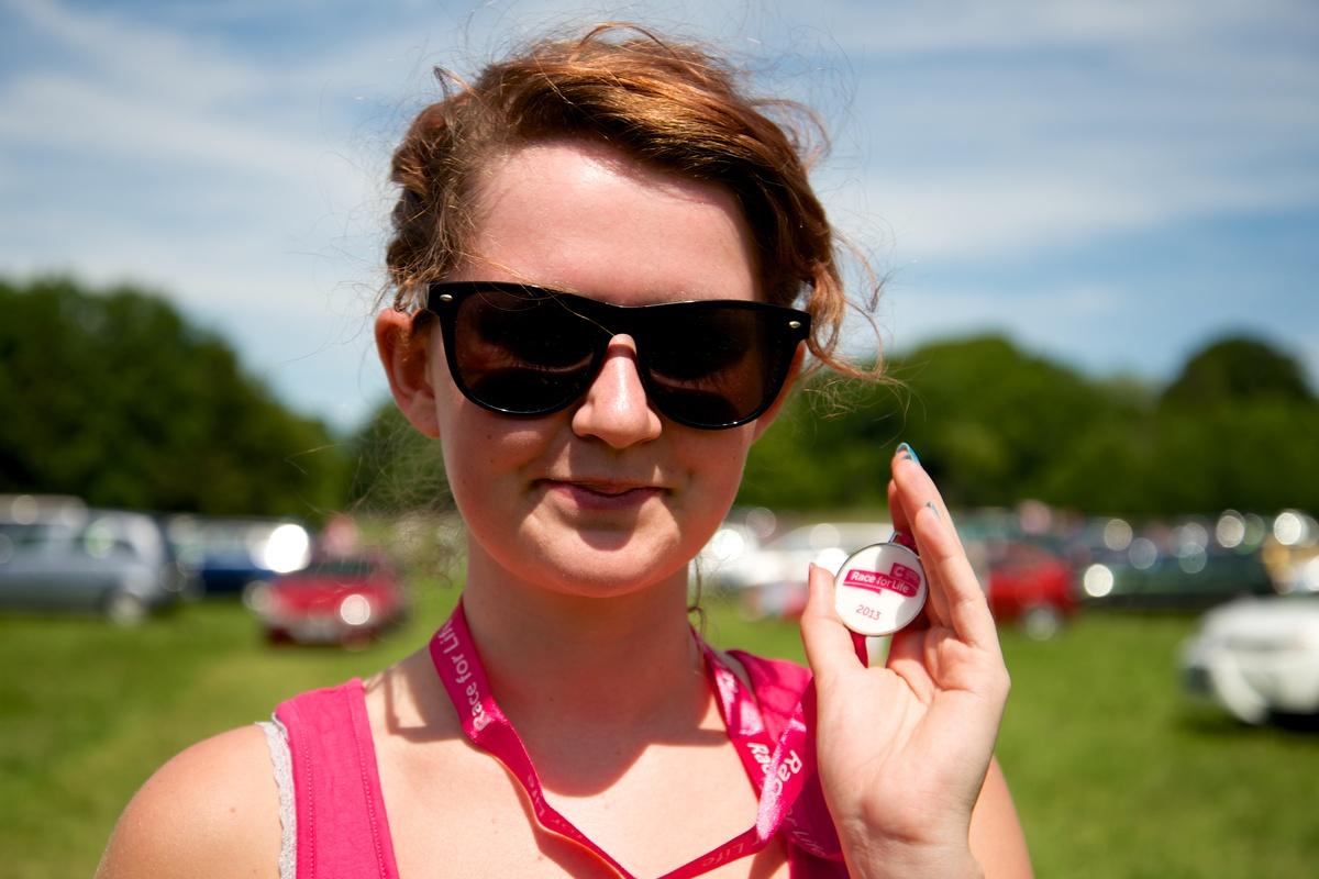 Hundreds were tickled pink at this year's Race for Life