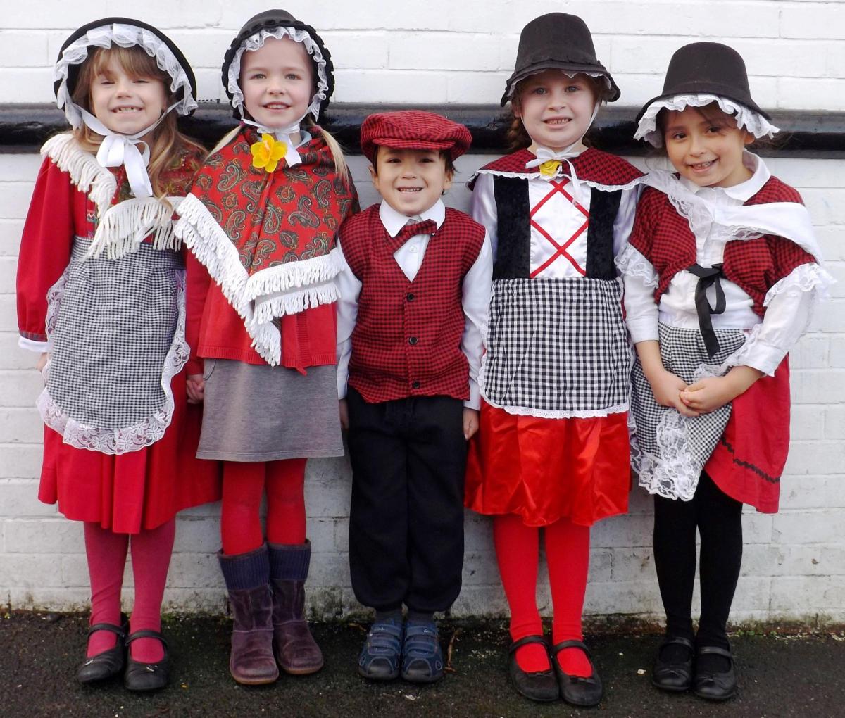 Orielton School marks St David's Day