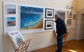 There is a variety of work on display at FAS annual exhibition.