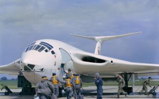 .A Handley Page Victor bomber.