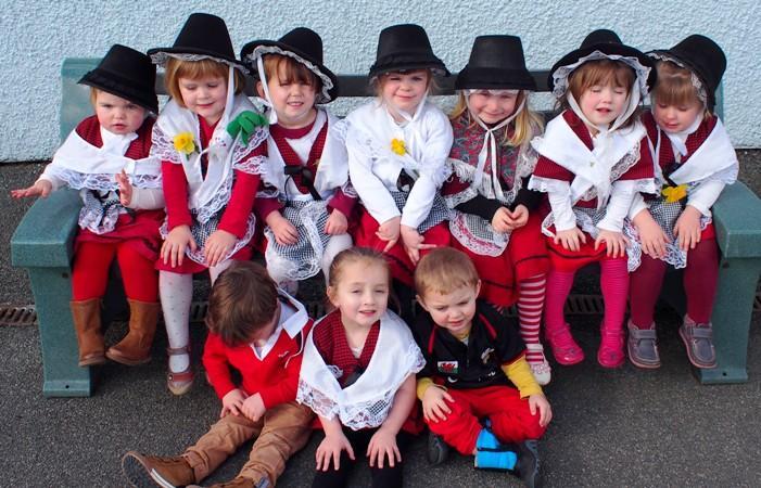 Hook School playgroup  Picture: Western Telegraph