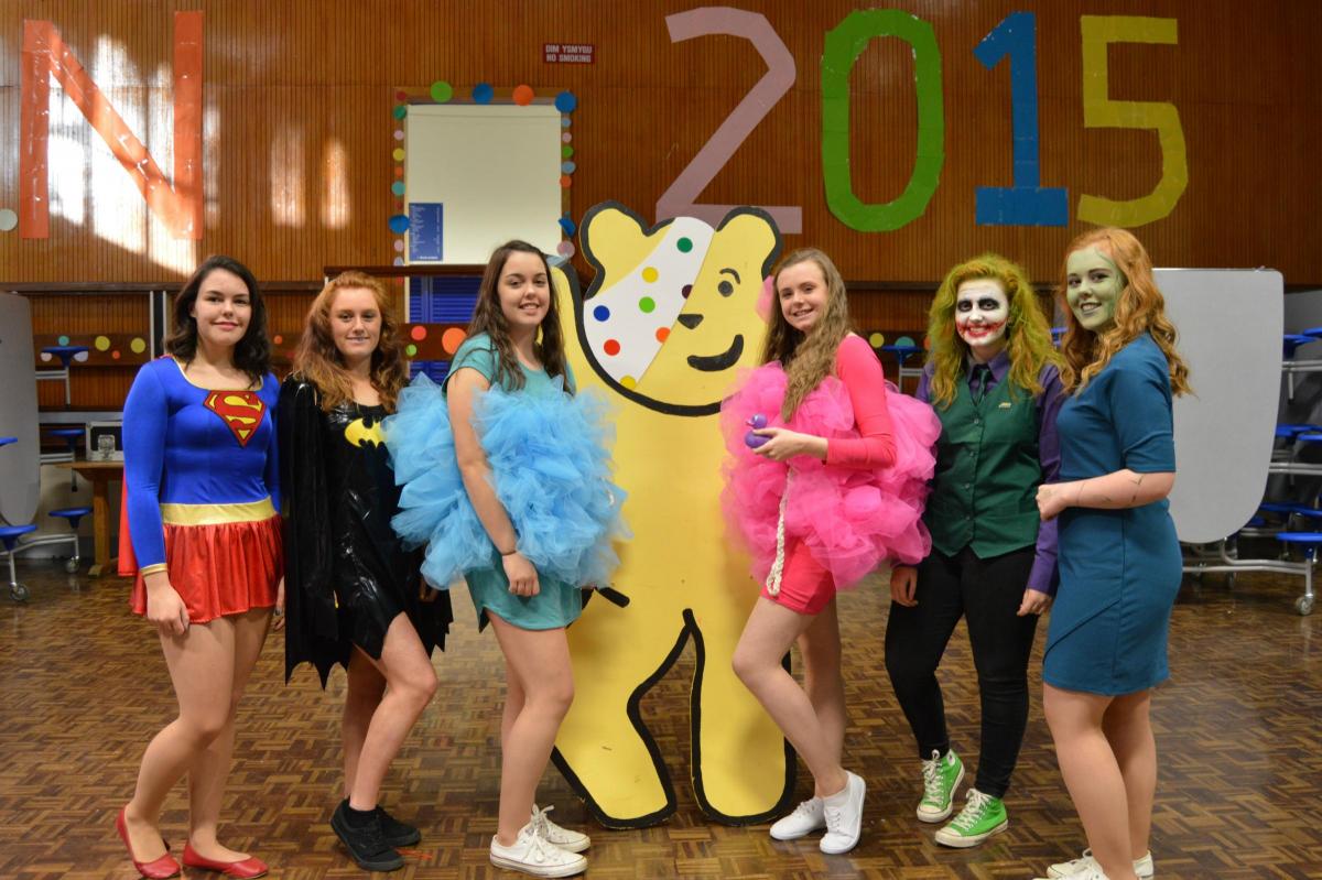Milford Haven School Sixth Form in various fancy dress.
PICTURE: Western Telegraph (46227001)