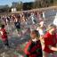 Dash for the splash: Bathers in their hundreds sprint for Tenby's Boxing Day briny. PICTURE: Gareth Davies Photogrpahy