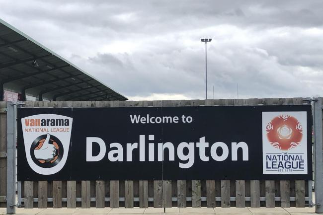 Darlington's match against Farsley Celtic went ahead on Saturday
