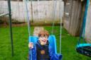 Belle’s Dreams bought a specially adapted swing set for Iolan, whose mum said: 'He didn't stop smiling and laughing the whole time he was on there, brought tears to my eyes to see him so happy'.