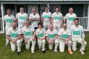 Bosherston and Stackpole Cricket Club Seconds in their new kit.