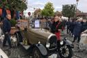 The Humber winning the Deauville vintage rally earlier this year,  just a few weeks shy of its 100th birthday