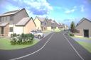 Plans for a new estate of 54 homes on land north of Whitlow, Saundersfoot, have been approved.