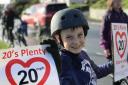 Finley from St Dogmaels, who was one of the campaigners for the 20mph limit in 2021.